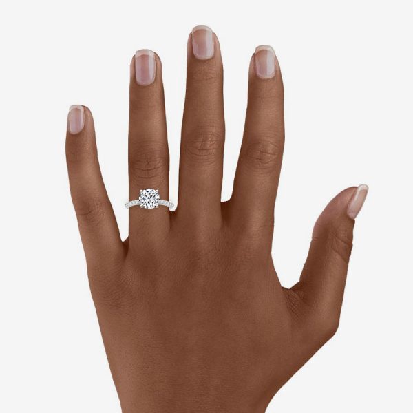 Round Diamond Ring - Görsel 3