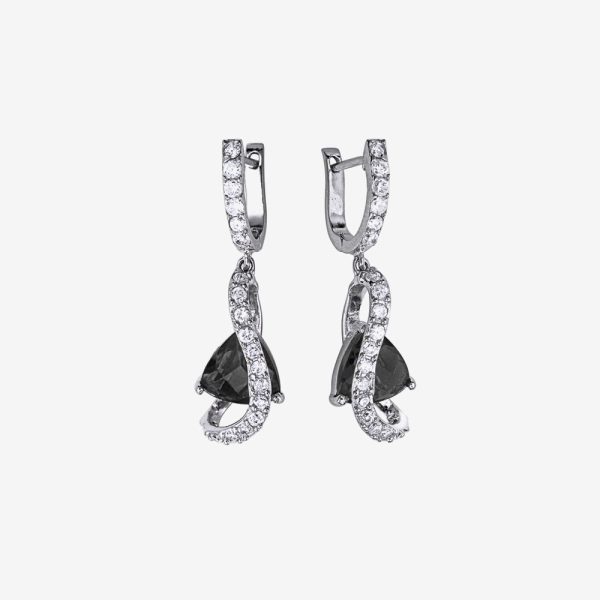 Black Gemstone Earrings